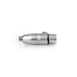 Adaptador XLR | de 3 Pines Hembra - RCA 10 Unidades Metal Conectores Audio