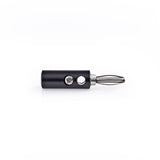 Conectores Banana | Macho 25 Piezas Negro Audio