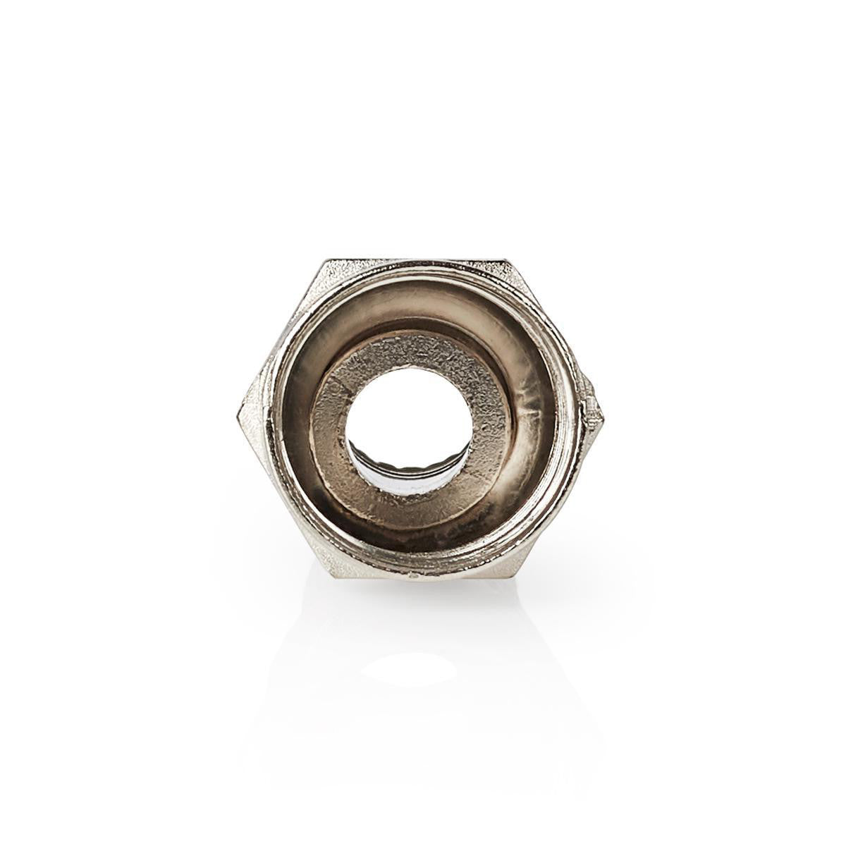 Conector F | Varón Para Cables Coaxiales de 7,4 mm 25 Piezas Metal