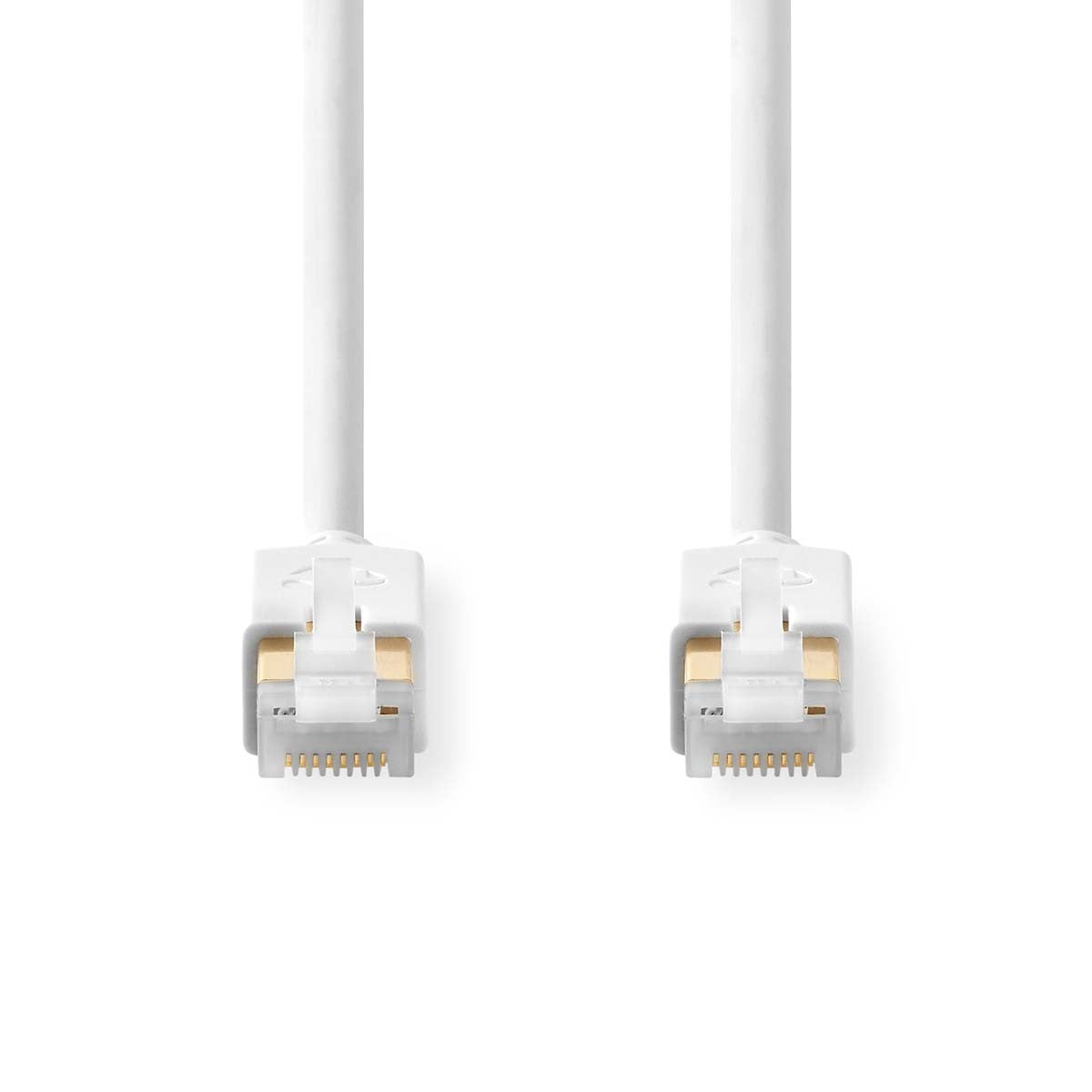 Cable Cat6 | Rj45 (8p8c) Macho S/ftp 2.00 m Redondo PVC Lszh Blanco