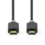 Cable HDMI de Velocidad Ultrarrápida | Conector a 1,00 m Antracita