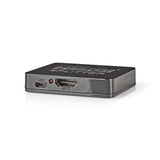 2 Puertos | Divisor Hdmi Negro