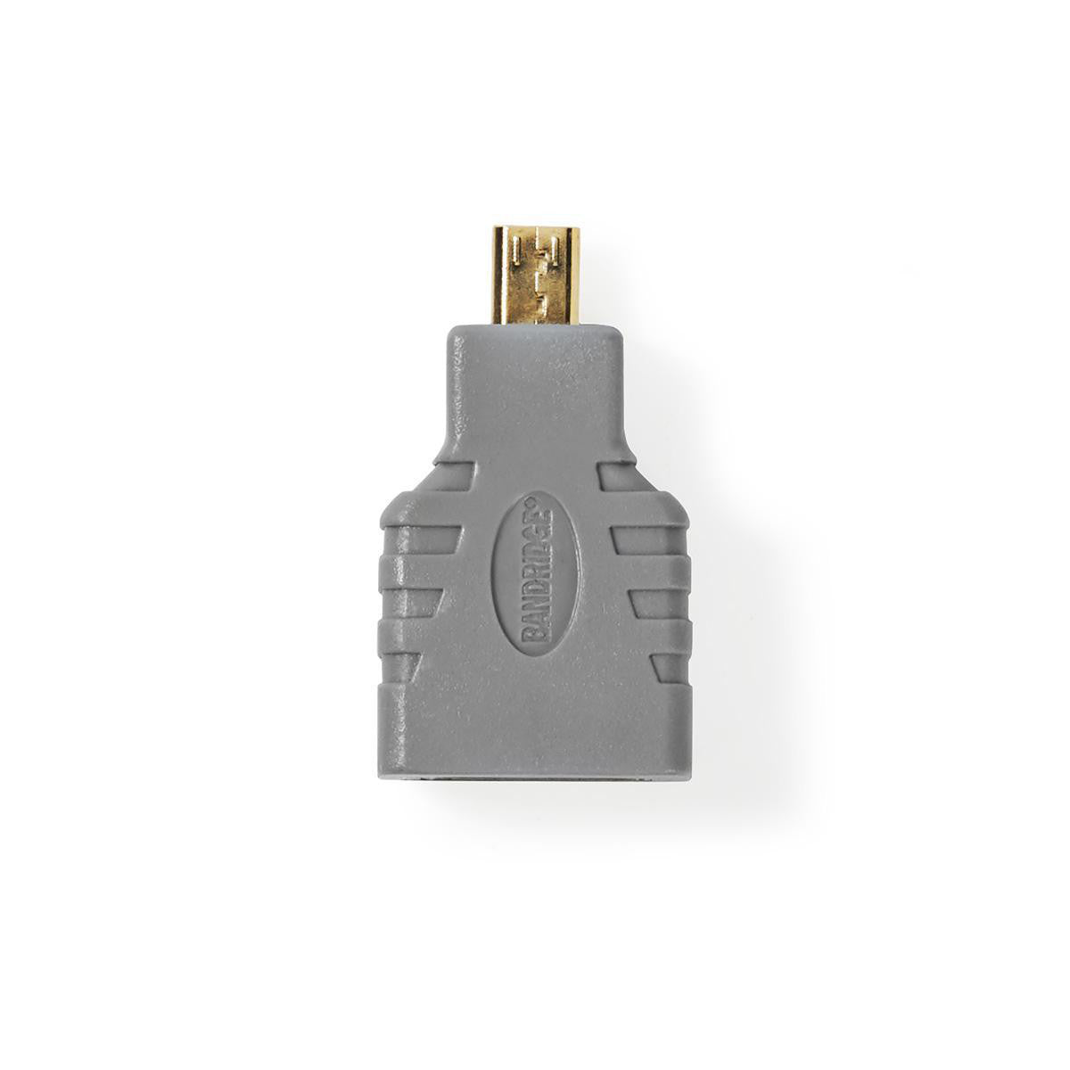 Adaptador Hdmi | Micro Conector a Hembra Gris