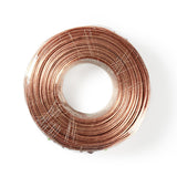 Cable de Altavoz | 2x 1.50 mm² CCA 100.0 m Redondo PVC Transparente