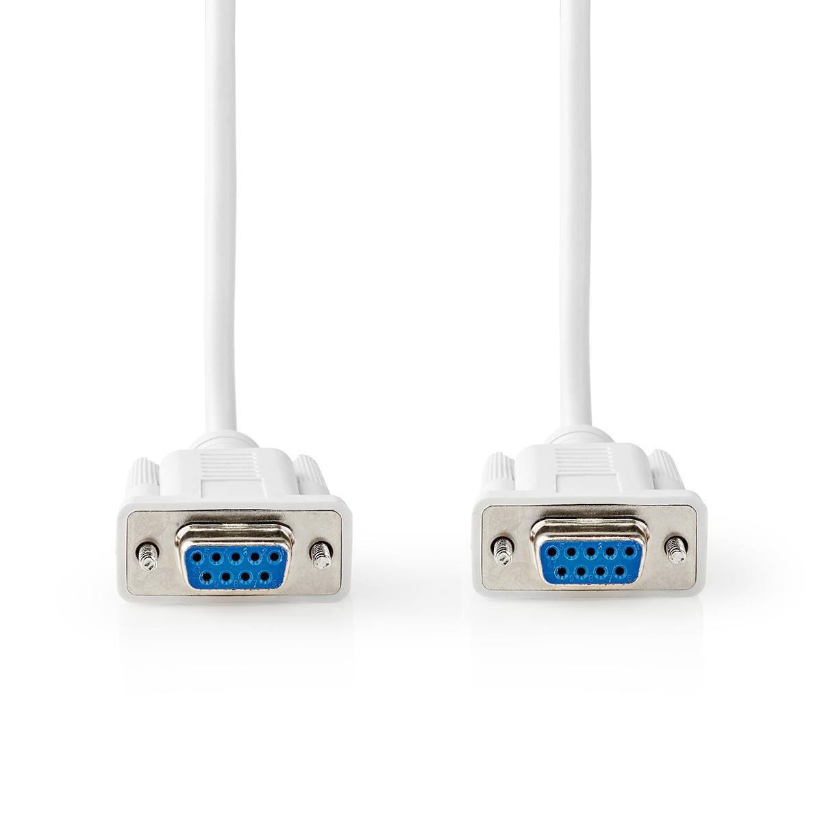 Cable Null-modem D-sub9 Hembra/hembra de 2 Metros