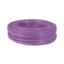 Bobine 100m F/ftp Cat6a Violeta Ls0h rpc dca Sólido