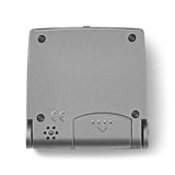 Reloj Despertador de Viaje Digital | Plano Plegable Plata