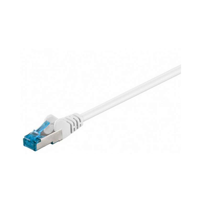 U/utp Cat6a Lszh Patch Cable White 10 Meters Cables