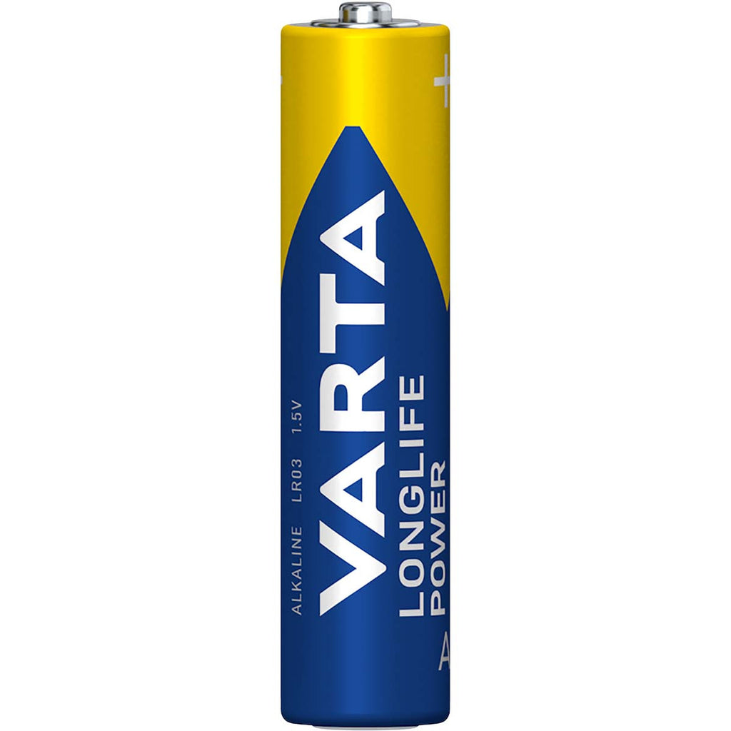 Pilas alcalinas 1,5 V AAA/LR03 o AA/LR6, blíster de 6+2 unidades High Energy Varta