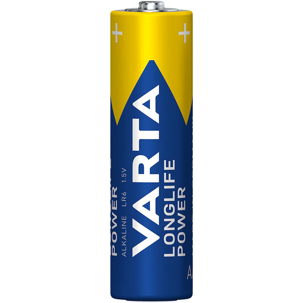 Pilas alcalinas 1,5 V AAA/LR03 o AA/LR6, blíster de 6+2 unidades High Energy Varta