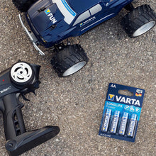 Pilas alcalinas 1,5 V AAA/LR03 o AA/LR6, blíster de 6+2 unidades High Energy Varta