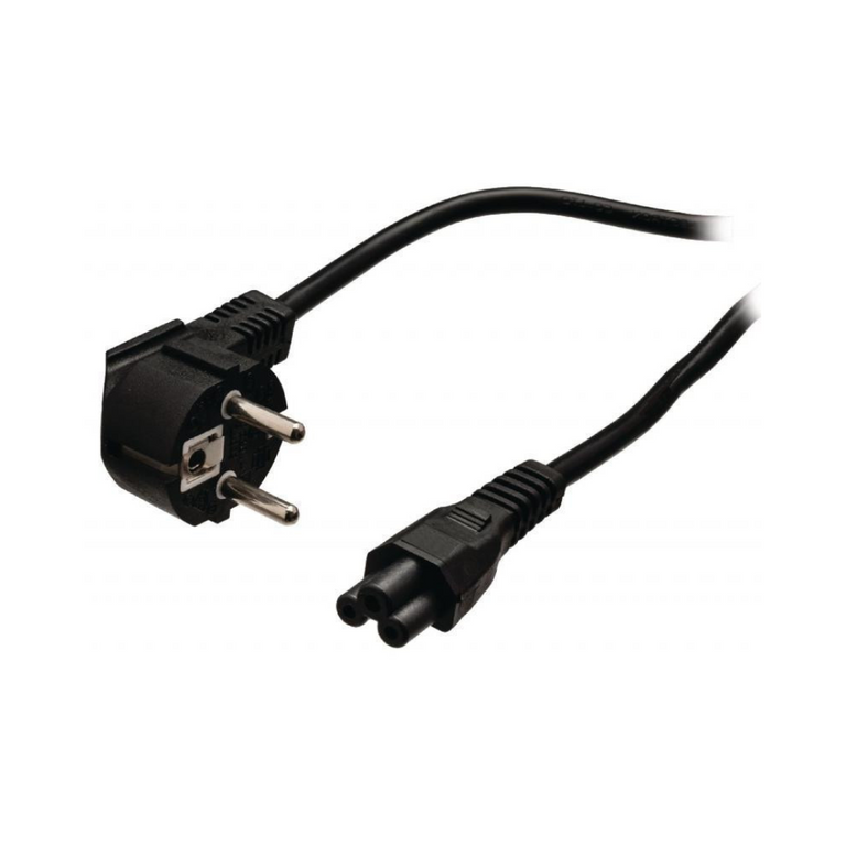 Schuko/M C5 Black Power Cable in Various Sizes 
