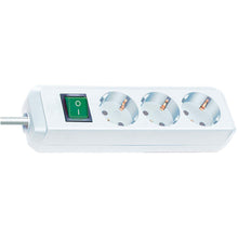 Zócalo de Extensión Eco-line 3-way 5.00 m Blanco - Contacto Protector