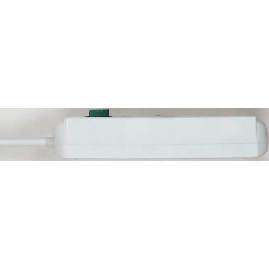 Zócalo de Extensión Eco-line 3-way 5.00 m Blanco - Contacto Protector