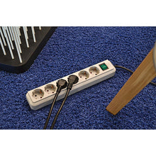 Zócalo de Extensión Eco-line 3-way 5.00 m Blanco - Contacto Protector