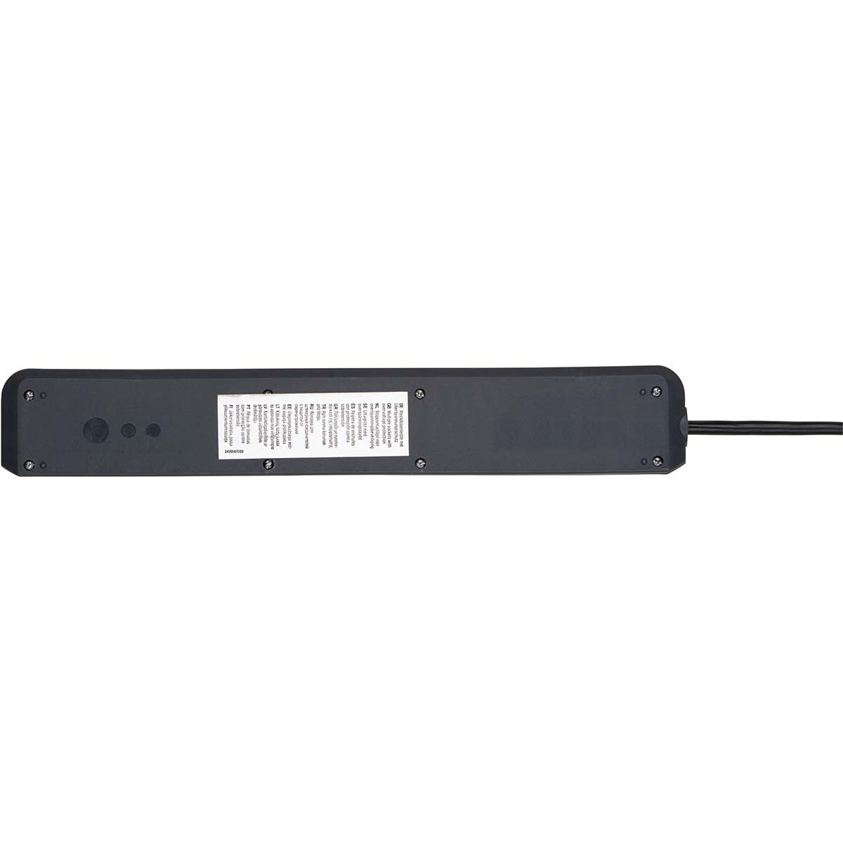 Zócalo de Extensión Contra Sobretensiones Eco-line 6-way1.50 m - Contacto Protector