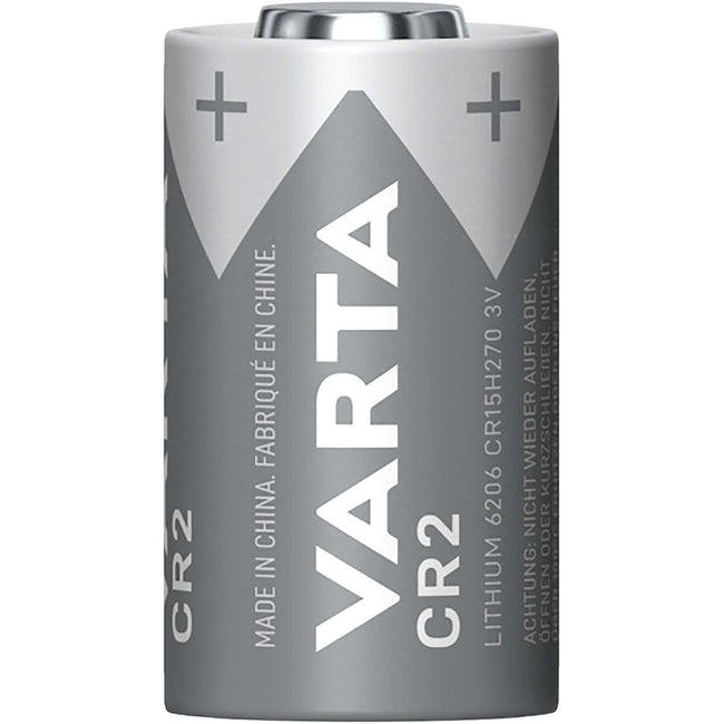 Bateria de lítio CR2 3V 920mAh para câmaras fotográficas