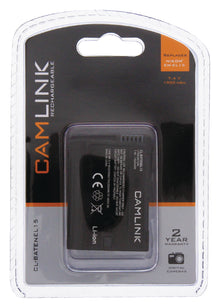 Bateria recarregável de 7,4 V 1920 mAh para câmaras digitais