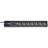 Zócalo de Extensión Contra Sobretensiones Primera-tec 7-way2.00 m - Contacto Protector *No Categorizados