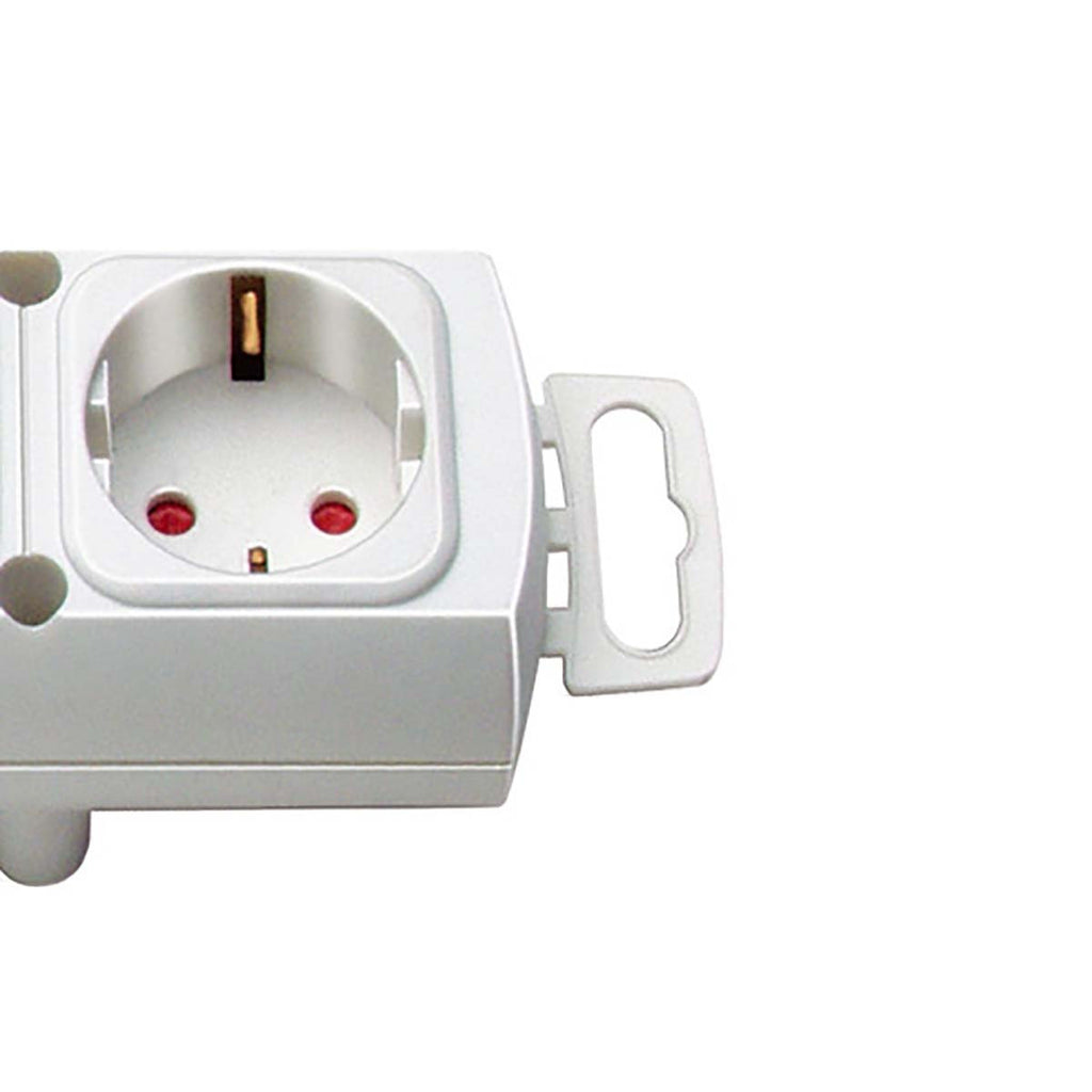 Régua de tomadas Comfort-line Plus com 4 tomadas e cabo de 2 m
