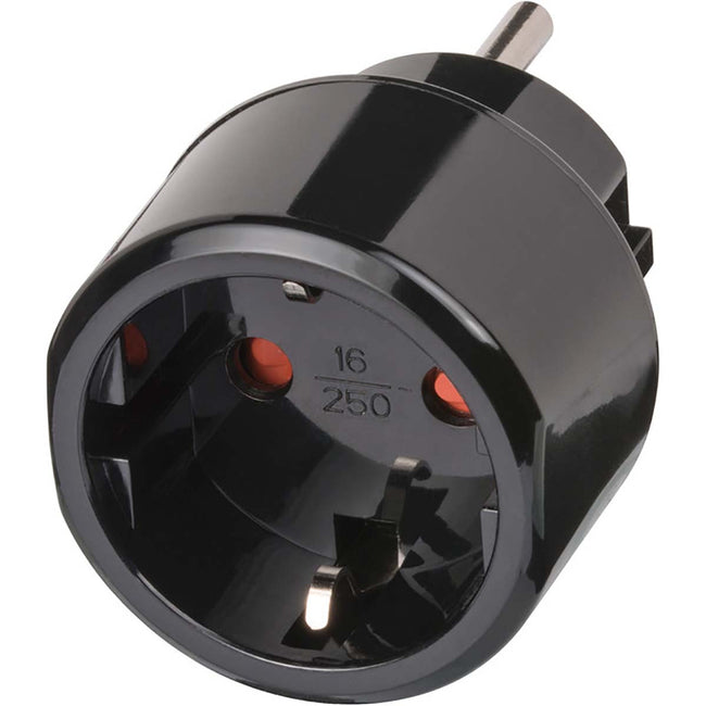 Adaptador de Viaje Europe-to-usa Earthed