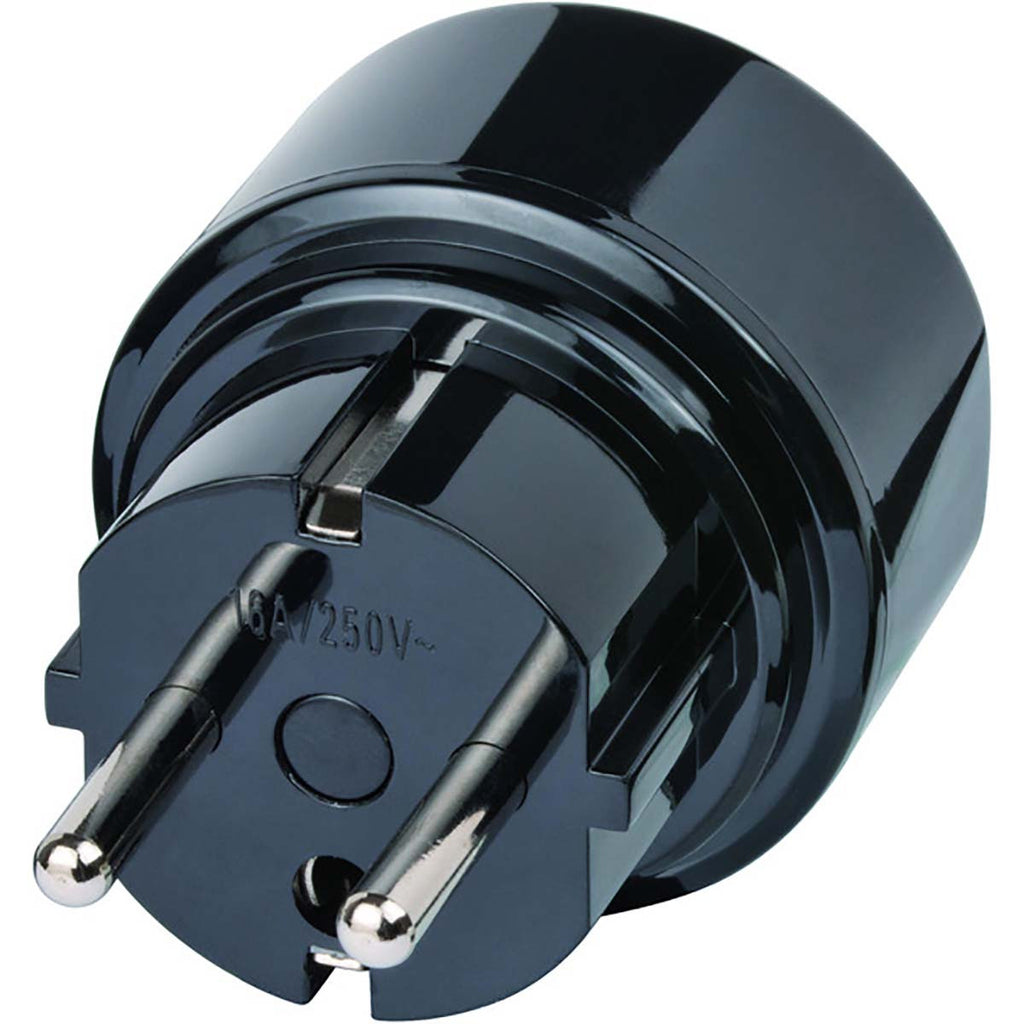 USA/Japan to Europe Travel Adapter with Ground Connection