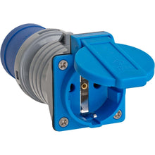 Tomada elétrica Perilex CA/Schuko Type F (CEE 7/7) Cinzento