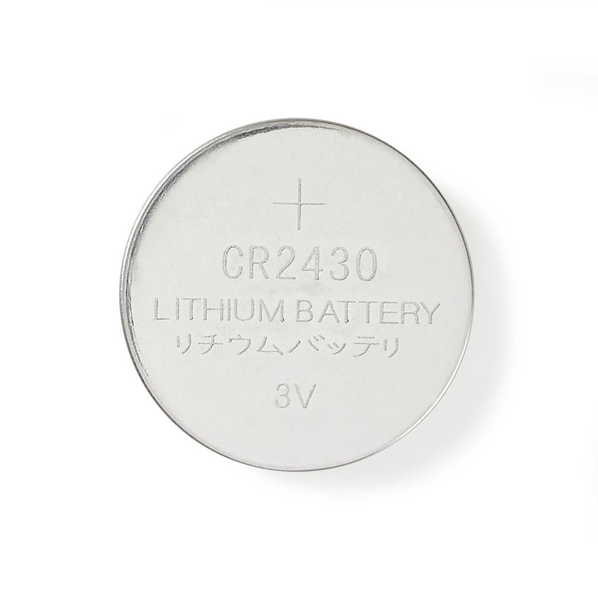 Batería de Botón Litio Cr2430 | 3 V 5 Unidades