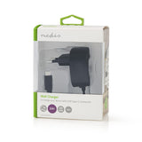 Cargador de Pared | 3,0 A Cable Fijo USB-C Negro