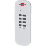 Conjunto de Interruptores Inalámbrico Interior 3 x F (CEE 7/3) Blanco