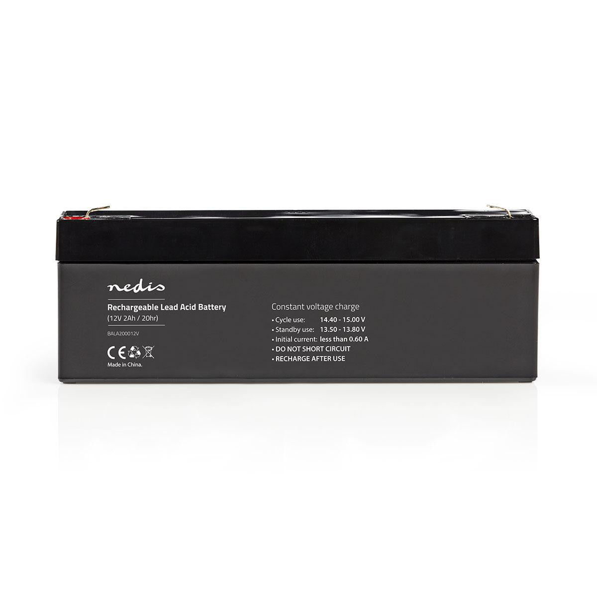 Batería Recargable de Plomo-ácido 12 V | 2000 mAh 178 x 34 66 mm