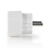 Divisor de Toma Corriente | 2 Tomas Conector Europeo Blanco
