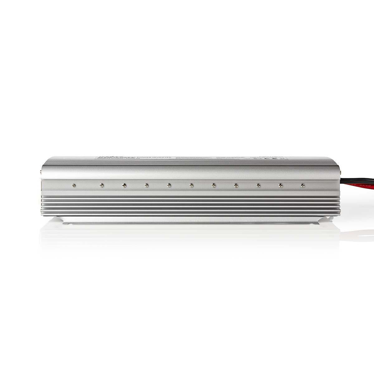 Inversor de Potencia Onda Sinusoidal Modificada | 12 V CC - 230 CA 1700 W 2x Salidas Schuko
