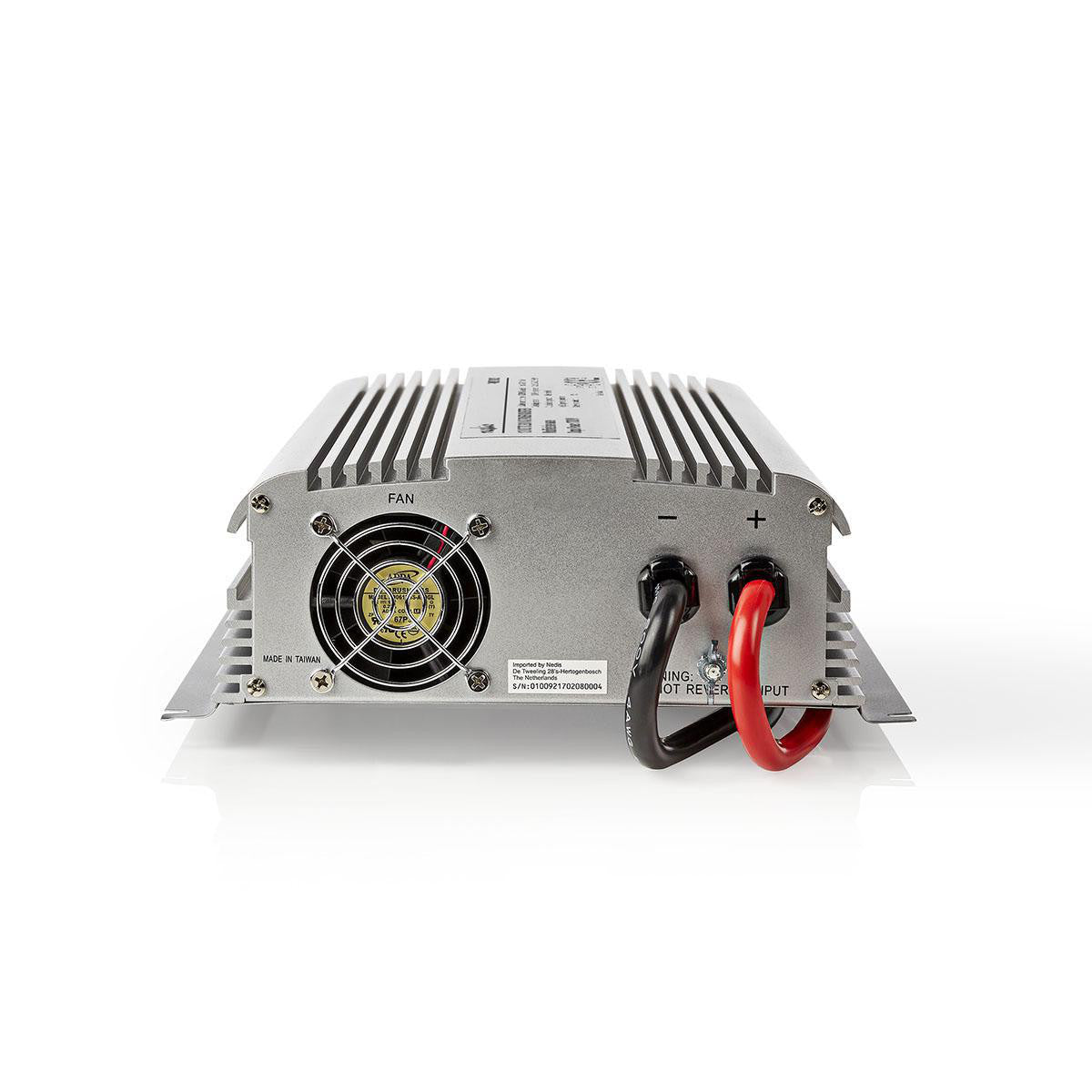 Inversor de Potencia Onda Sinusoidal Modificada | 12 V CC - 230 CA 1700 W 2x Salidas Schuko
