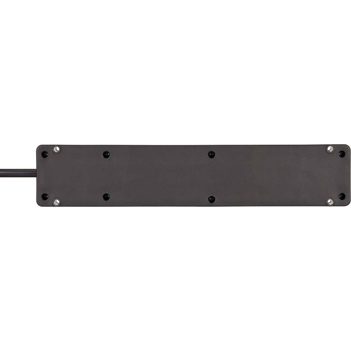 Brennenstuhl Bremounta Regleta 4 vías Negro 1,5m H05vv-f 3G1,5