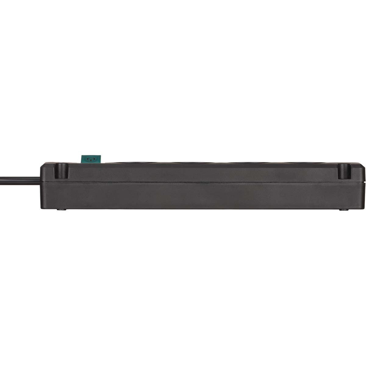 Brennenstuhl Bremounta Regleta 4 vías Negro 1,5m H05vv-f 3G1,5
