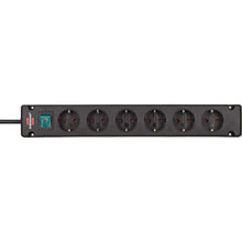 Brennenstuhl Bremounta Extension Socket 6-way Black 3m H05vv-f 3G1.5