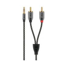 Cable de Minijack 3,5 mm a 2 RCA Estéreo Para Altavoces y Alta Fidelidad