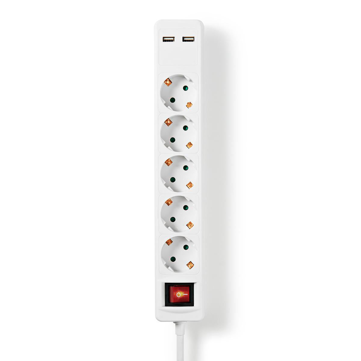 Enchufe de Extensión | Schuko / Type F (CEE 7/7) 5 vía