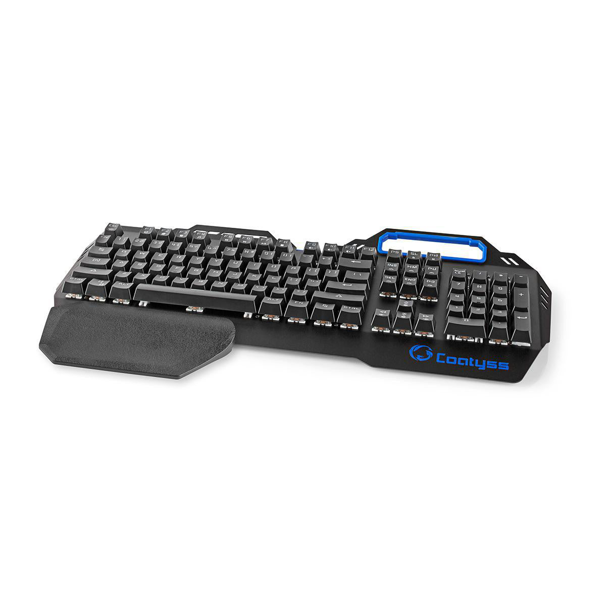 Teclado Mecánico Para Juegos | Iluminación RGB Distribución Internacional de EE. UU. Diseño Metálico
