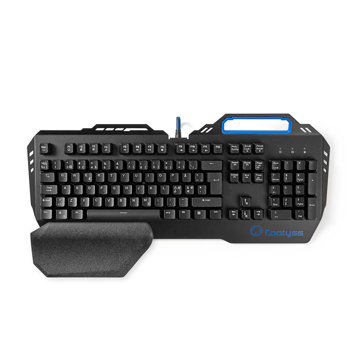 Teclado Mecánico Para Juegos | Iluminación RGB Distribución Nórdica Diseño Metálico