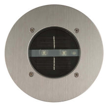 Foco LED Solar Redondo Para el Suelo Lámparas