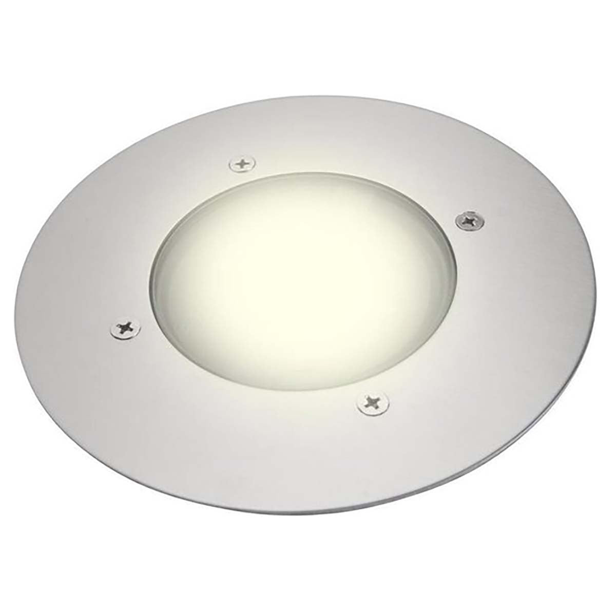 Foco LED Solar Redondo Para el Suelo Lámparas