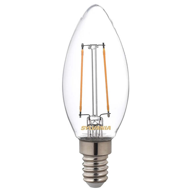 Filament Toledo Retro 2.5W Candle 250lm E14 SL Bulbs
