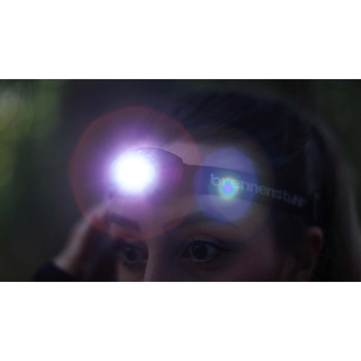 Linterna frontal LED LuxPremium  light CREE LED frontal con luz frontal brillante Negro