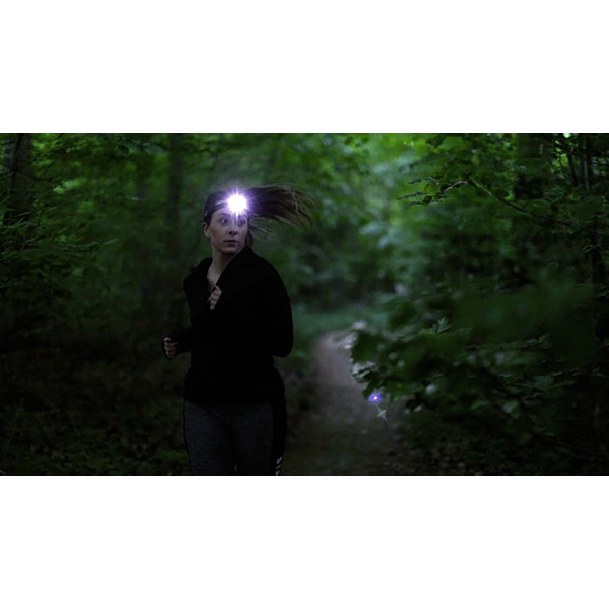 Linterna frontal LED LuxPremium  light CREE LED frontal con luz frontal brillante Negro