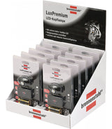 Linterna frontal LED LuxPremium  light CREE LED frontal con luz frontal brillante Negro