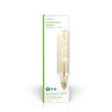LED Bombilla de Filamento E27 | T65 8.5 W 600 lm 2000 K Con Acabado Dorado Estilo Retro