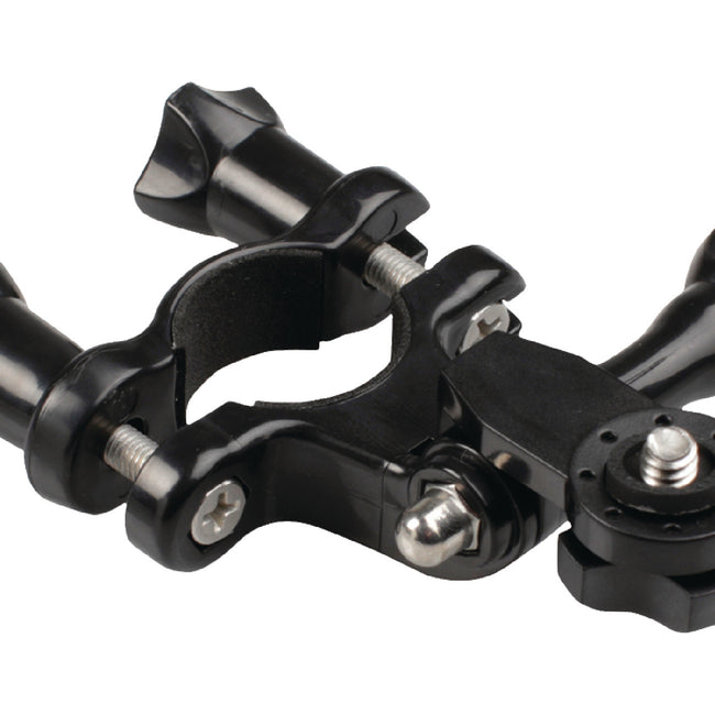 Kit de montagem para câmaras de ação em bicicletas