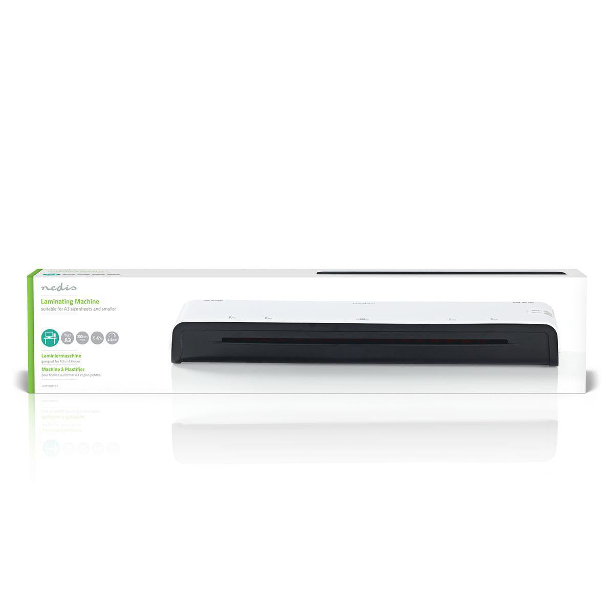 Máquina Plastificadora | Calor y Frío Tamaño A3 300 Mm/min